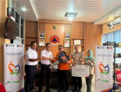 Kolaborasi Kondisi Darurat, KAI Divre III Palembang Salurkan CSR Mobil Ambulance Melalui BPBD Kabupaten Muara Enim