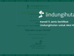 LindungiHutan Hadirkan 5 Jenis Sertifikat Digital sebagai Bukti Kontribusi Nyata Aksi Konservasi