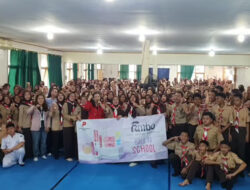 Turning Viral Content into Leads and Sales Workshop with Priska Sahanaya & Beauty Class Fanbo at SMK Kesehatan Mulia Karya Husada