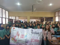 Workshop Consistency Strategies to Build and Maintain an Audience bersama Priska Sahanaya dan Beauty Class Fanbo di SMA & SMK Gita Kirrti 1
