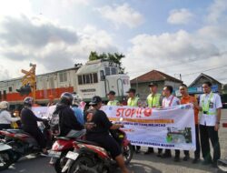 KAI Daop 7 Madiun Gandeng Taruna dan Taruni PPI, Perkuat Edukasi Keselamatan di Perlintasan Sebidang