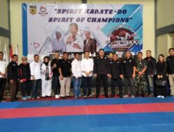 600 Peserta KKI Karate-do Ikuti Kejurda Jawabarat dan Open Turnamen Forki se-Purwakarta. Begini Pesan Asep Dedi Ketua KKI Jabar