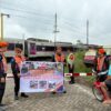 Serius Tekan Kecelakaan, KAI Daop 7 Madiun Lakukan 115 Sosialisasi Keselamatan Perlintasan Sepanjang 2025