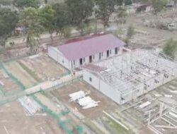 PU Percepat Pembangunan Huntara di Aceh Tamiang, Progres 75%