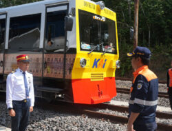 Manajemen KAI Divre III Palembang Lakukan Pengawasan Lintas di Libur Panjang Hari Isra Mikraj