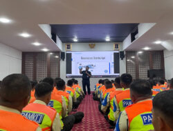 Pastikan Keamanan dan Keselamatan Untuk Penumpang Pasca Nataru, KAI Services Gelar Pembinaan Petugas Keamanan Stasiun