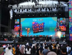 Bank Raya dan Visa Perkenalkan Kartu Digital Debit Visa di Sorak Sorai Fest 2025
