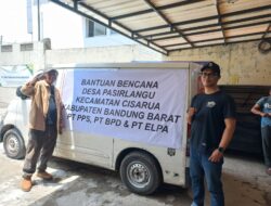 Sentuhan Kepedulian Dunia Usaha: PT PPS, PT BPD, dan PT ELPA Salurkan Bantuan untuk Korban Longsor Pasirlangu