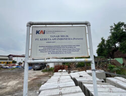 Perkuat Legalitas Aset Negara, KAI Daop 7 Madiun Terima 17 E-Sertifikat Tanah dari BPN Kabupaten Madiun