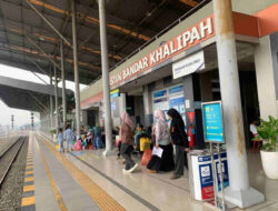 Semakin Diminati, Stasiun Bandar Khalipah Hubungkan Kereta Api Bandara hingga Bus Listrik