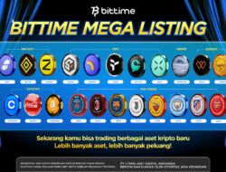 Bittime Mega Listing, Peluang Diversifikasi di Tengah Penguatan Nilai Aset Bitcoin ($BTC)