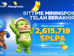 Bittime Mining Points Resmi Berakhir, Volume Perdagangan Naik Lebih dari 50%