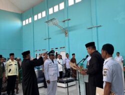 Sudrajat Resmi Dilantik sebagai Pj Kepala Desa Cicangkang Girang, Camat Sindangkerta Ajak Warga Perkuat Sinergi