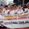 DPC Gerindra KBB Berbagi Takjil Serta Bangun Sinergitas dengan Para Awak Media. Begini Ungkapnya