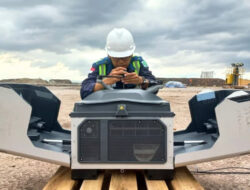 Survei Stockpile dan Pemantauan Lereng Tambang Otomatis dengan DJI Dock 3