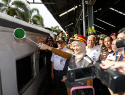 Wakil Gubernur Lampung Lepas 1.616 Peserta Mudik Gratis dengan KAI