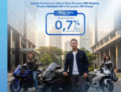 Tampil Beda dengan Motor Baru Premium, BRI Finance Hadirkan Pembiayaan Mulai 0,7%