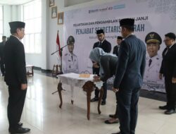 Birokrasi Pemerintahan dan Pelayanan Masyarakat, R. Eriska Hendrayana Resmi Jabat Pj Sekda KBB