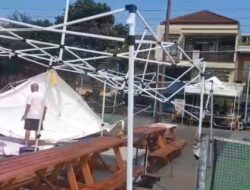 Angin Puting Beliung Mengejutkan Warga Ngamprah, Kawasan Borma Permata Tanimulya Jadi Sorotan