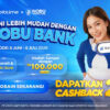 Bittime Gandeng Nobu Bank Hadirkan Program Cashback Investasi Global Instan