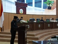 APBD Bandung Barat 2025 Capai Rp3,39 Triliun dan Raih WTP, Bupati Jeje Sampaikan LPPA dalam Rapat Paripurna DPRD