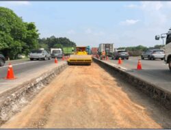Jaga Kualitas Layanan Jalan Tol, PT JMTM Gelar Rekonstruksi Perkerasan di Sejumlah Titik Ruas Tol Cawang–Tomang–Pluit dan Jakarta–Tangerang