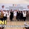 55 Orang Pengurus KONI KBB Periode 2026-2030 Resmi Dilantik, Tobias Targetkan 6 Besar di Porprov Jabar 2026