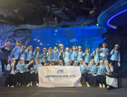 Tebar Kebahagiaan di Bulan Muharam, YBM BRI RO Jakarta 1 Ajak Anak Yatim Belajar dan Berwisata Edukatif di Jakarta Aquarium Safari