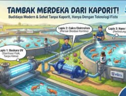 TAMBAK MERDEKA DARI KAPORIT DAN BAHAN KIMIA BERBAHAYA: FisTx Disinfection System Hadirkan Standar Baru Budidaya Berkelanjutan