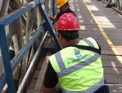 KAI Daop 2 Bandung Perbaiki Jembatan Cirahong Demi Keselamatan Perjalanan