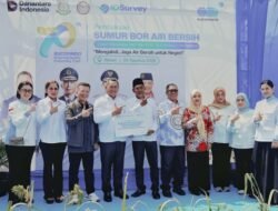 Sambut HUT ke-70, SUCOFINDO dan ABPEDNAS Resmikan Sumur Air Bersih di Kepulauan Riau