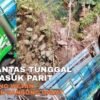 Laka Lantas Tunggal Truk Terperosok ke Parit hingga Kedalaman 6 Meter di Cikalongwetan Bandung Barat
