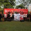 Tim Pengibar Bendera dan Petugas Upacara BRI Region 6 Tampil Penuh Dedikasi