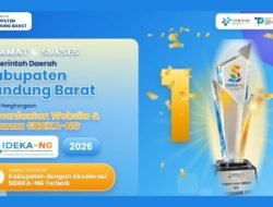 Pemerintah Kabupaten Bandung Barat Raih Juara 1 Kabupaten dengan Akselerasi SIDEKA-NG Terbaik 2026