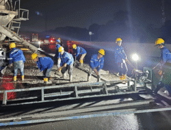 Pastikan Kondisi Jalan Tol Tetap Optimal, PT Jasamarga Tollroad Maintenance Laksanakan Rekonstruksi Perkerasan di Ruas Tol Jagorawi