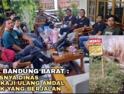 Tahun ke Tahun Air Limbah Pabrik Ngalir. PWPL Soroti Kinerja DLH KBB Diduga Tutup Mata dan Telinga