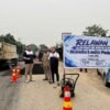 BRI Finance Gandeng Relawan Nanda Ladio Peduli untuk Perbaikan Jalan Berlubang di Pekanbaru