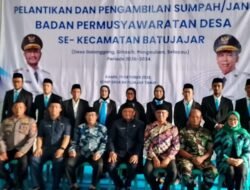 Resmi Dilantik, Anggota BPD Empat Desa di Batujajar Periode 2026–2034 Dituntut Sigap Kawal Aspirasi Warga dan APBDes 2027