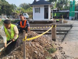 KAI Daop 2 Bandung Fokus Keselamatan Perjalanan Kereta di Perlintasan Sebidang