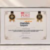 Kinerja 2025 Diakui, Bank Mandiri Taspen Raih Yearly Excellent Performance 2026