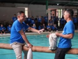 Penuh Keceriaan, Lomba Gebuk Bantal Meriahkan Rangkaian BRILiaN Culture Festival BRI Region 6
