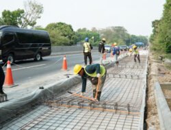 Optimalkan Kondisi Perkerasan Jalan, PT JMTM Lakukan Pekerjaan SFO dan Rekonstruksi di Tol Semarang
