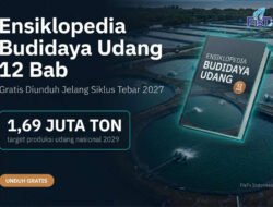 Target 1,69 Juta Ton Udang 2029: FisTx Bagikan Ensiklopedia Budidaya 12 Bab